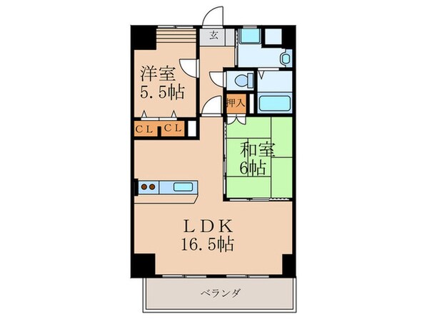 アヴァンセ陣原駅前の物件間取画像